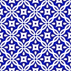 Fototapeta premium Ceramic pattern vector