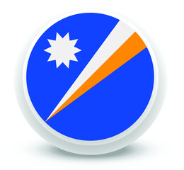marshall island Flag Vector