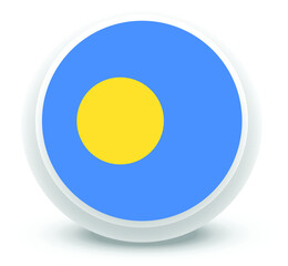 palau Flag Vector