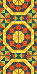 Fractodome Colorful Seamless Fractal Patterns