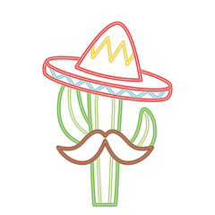 mexican cactus icon