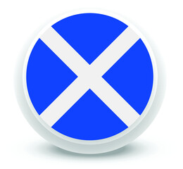 scotland Flag Vector