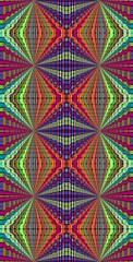 Fractodome Colorful Seamless Fractal Patterns