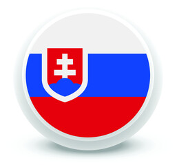 Obraz premium slovakia Flag Vector