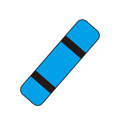 ヨガマット　ブルー