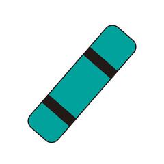 ヨガマット　ブルーグリーン