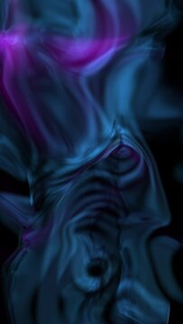 Blue and Magenta Abstract Liquid Background Loop
