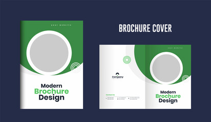 Business Brochure Cover Page Design, Brochure Design Template Design