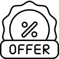 offer outline icon