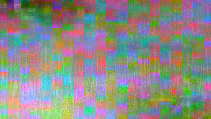 Abstract glitch art background image.