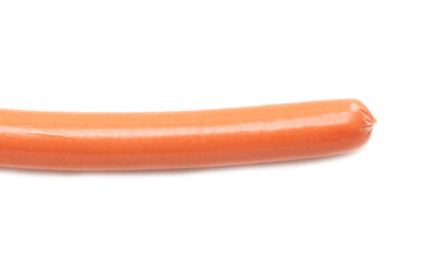 Sausage isolated on white background.