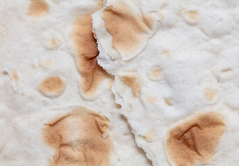Lavash flatbread as a background.