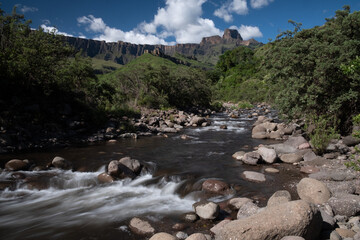 Fototapeta na wymiar Drakensberg Mountains Royal Natal South Africa