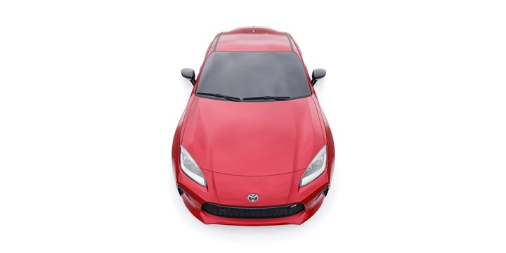 recommend clip art: Paris, France - 4 March 2022. Toyota GR 86 2022. Compact sports coupe. 3d render