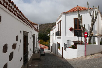 Gasse in Santa Lucía auf Gran Canari