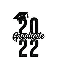 class of 2022 graduate tshirt design