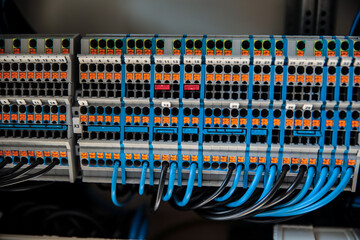 KNX-Mietbus. Gebäudeautomation mit KNX. selektiver Fokus 