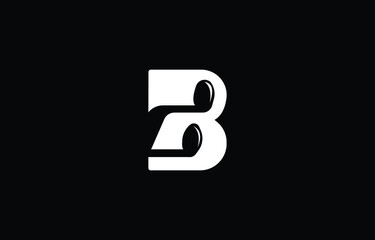 Letter B Note Modern and unique  initials logo design
