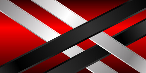 red, black and silver background