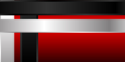 red, black and silver background