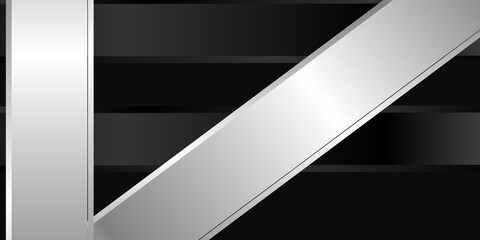black and silver background vector