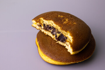 Close up Traditional Japanese Dessert, Dorayaki