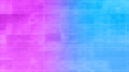 Abstract glitch art grid background image.