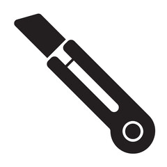 cutter glyph icon