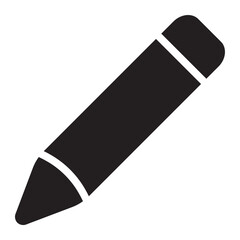 pencil glyph icon