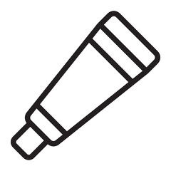 liquid glue line icon