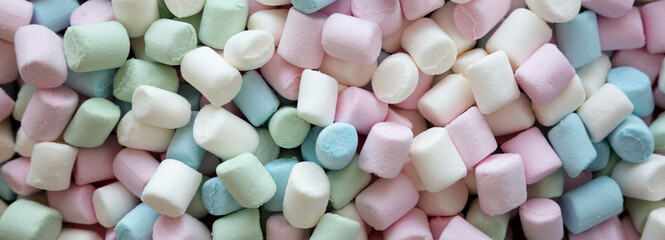 Chewy Rainbow Fruity Mini Marshmallows