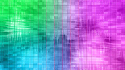 Abstract glitch art background image.