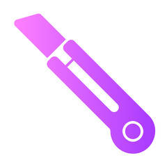 cutter gradient icon