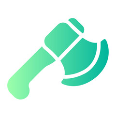 hatchet gradient icon