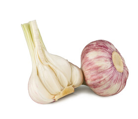 Garlic isolated on white background