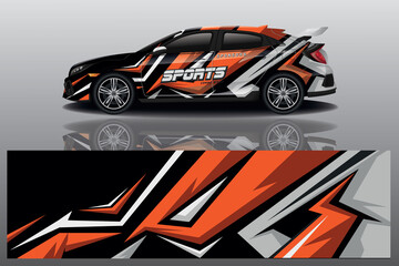 wrap car design template