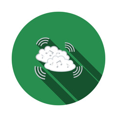 Music Cloud Icon