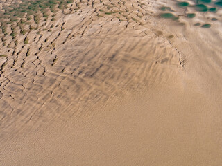 Aerial view of Ballyness Bay in County Donegal - Ireland © Lukassek
