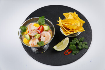 seafood dishes on a table
