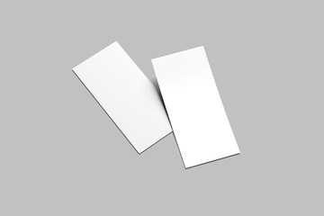 Landscape DL Leaflet Mockup