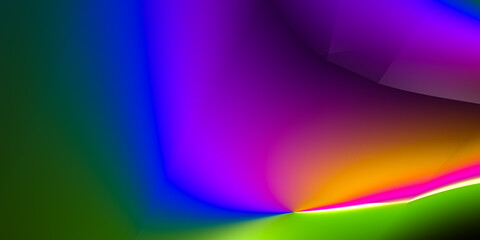 Geometric abstract colorful beauty background, creative wallpaper, 3D rendering, 3D illustration