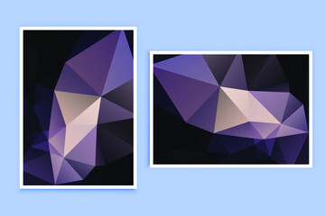 Polygonal Mosaic Background, Low Poly Style, Vector illustration, Business Design Templates	