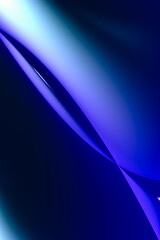 Volumetric abstract blue background, business cover design, 3D rendering, 3D illustration