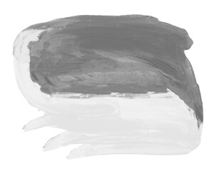 Watercolor background, oil paint stroke, watercolor stain, pale gray, black and white, dark gray, color transition