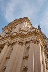 The Basilica of San Gaudenzio with its dome, symbol of the city