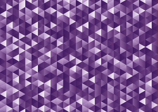 Triangle purple white abstract geometric gradient background