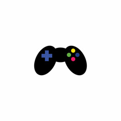 Joystick sign vector  icon. Video game symbol illustration