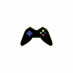 Joystick sign vector  icon. Video game symbol illustration