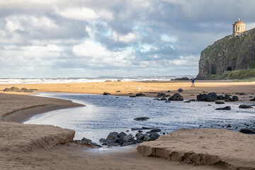 This is Downhill Beach in Northern Ireland