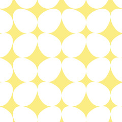Happy Easter. Seamless pattern with Easter eggs. Minimalist pattern. Pastel colors. For textile, product application. Vector illustration, flat design